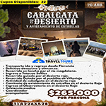 cabalgata en el desierto con Travel Tours